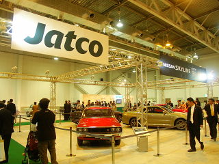 展示場内部 最も大きなジャトコの展示ブース