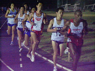 10000m10組 7000m通過 先頭から約15秒差の藤山選手・佐藤選手