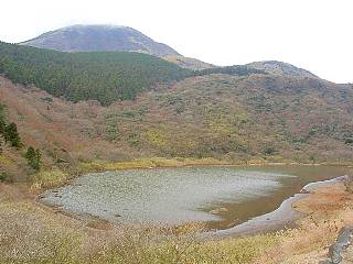 精進池と駒ケ岳