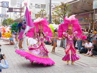 サンバ・カーニバルパレード
